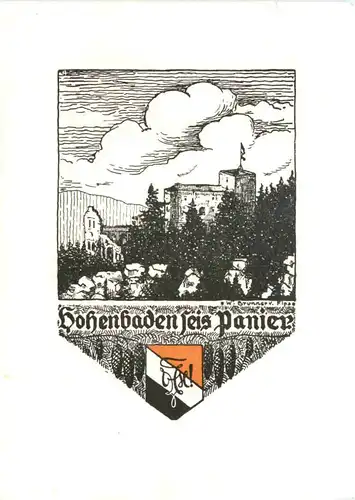 Baden-Baden - Hohenbaden seis Panier - Studentika -706556