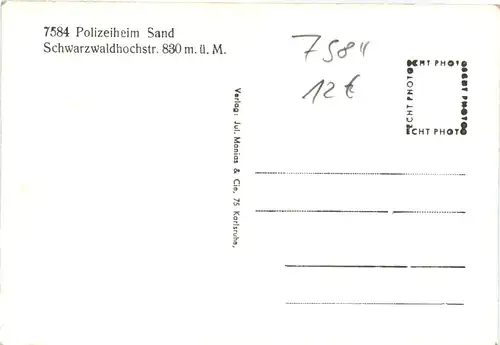 Polizeiheim Sand - Bühl -706574