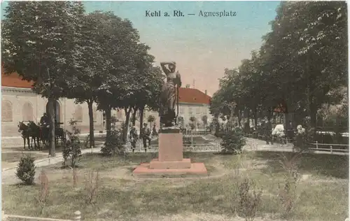 Kehl am Rhein - Agnesplatz -706622