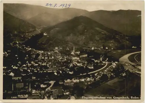 Flugzeugaufnahme von Gengenbach -706646