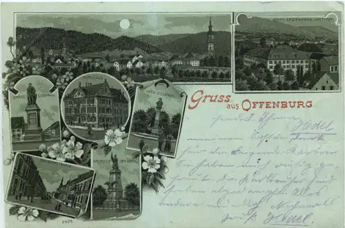 Gruss aus Offenburg - Litho -706684