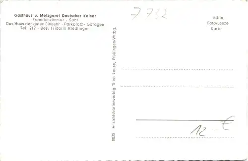 Niedereschach - Gasthaus Niedereschach -706710