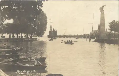 Konstanz - gondel Hafen -706766