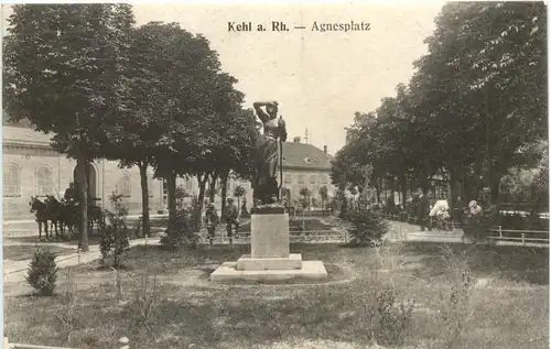 Kehl am Rhein - Agnesplatz -706624