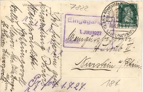 St. Blasien - Villa Bergemann -706804