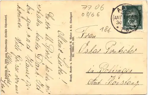 Honstetten in Baden vom Flugzeug aus -706722