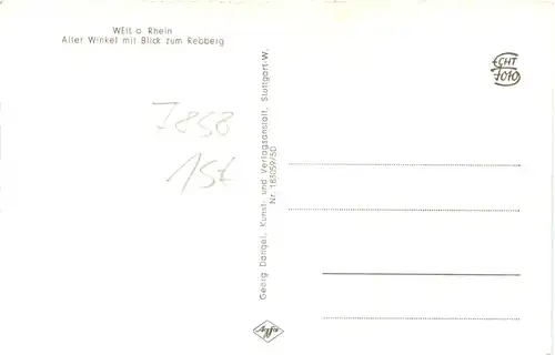 Weil am Rhein - Alter Winkel -706818