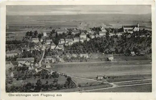 Oberelchingen vom Flugzeug aus -707090