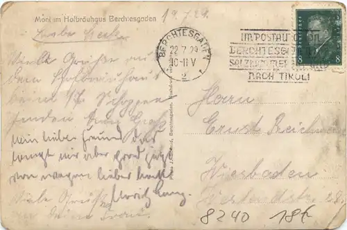 Berchtesgaden - Moni im Hofbräuhaus -707178