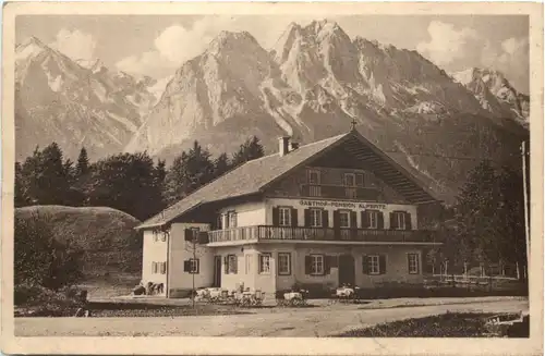 Gasthof Alpsüitz - Bahnhof Untergrainau -707202