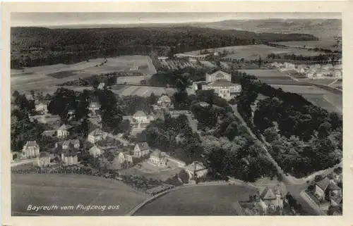 Bayreuth vom Flugzeug aus -707426