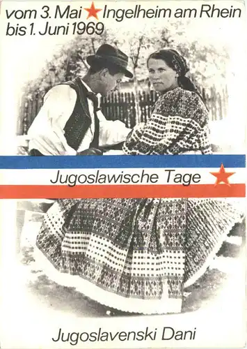 Ingelheim am Rhein - Jugoslawische Tage 1969 -707666