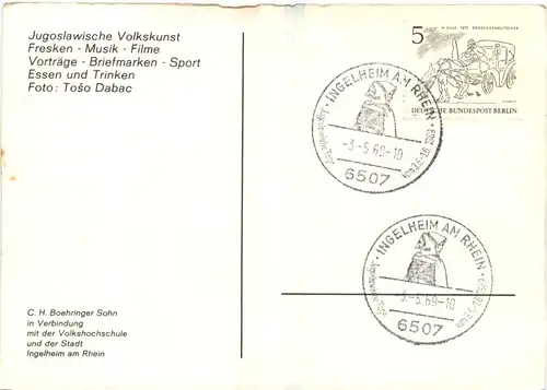 Ingelheim am Rhein - Jugoslawische Tage 1969 -707666