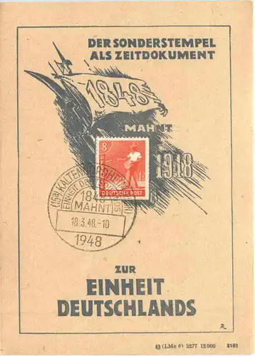 Kaltennordheim - Einheit Deutschland 1948 -707722