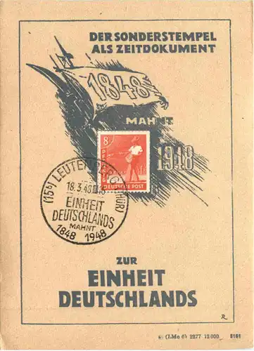 Leutenberg - Einheit Deutschland 1948 -707720