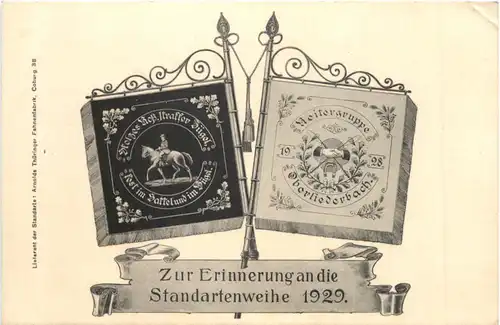 Oberliederbach - Erinnerung an die Standartenweihe 1929 -707738