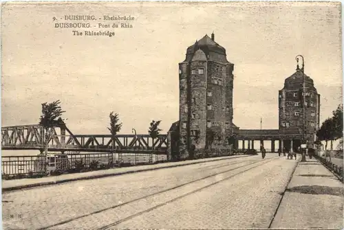 Duisburg - Rheinbrücke -707688