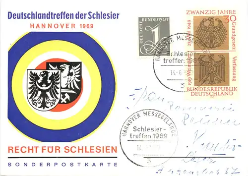 Hannover - Deutschlandtreffen der Schlesier 1969 -707708