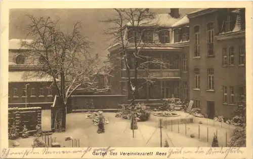 Garten des Vereinslazarett Rees -707798