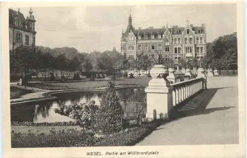 Wesel - Partie am Willibrordiplatz -707768