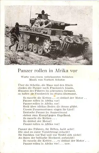 Panzer rollen in Afrika vor - 3. Reich -707968