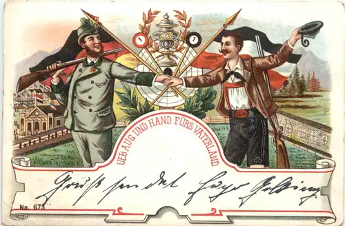 Schützen - Ueb Aug und Hand fürs Vaterland - Lihto -707846