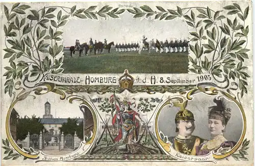 Kaiserparade bei Homburg 1905 -707862