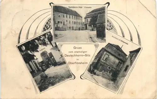 Oberflörsheim - Gruss vom ehem. Deutschherrn Sitz -707986