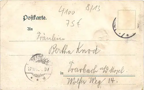 Ruhrort - Kaiserbesuch 1902 - Litho -707920