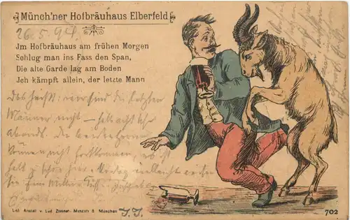 Elberfeld - Münchner Hofbäuhaus - Vorläufer 1894 -708010