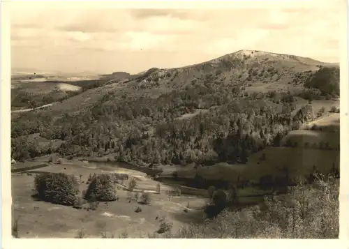 Die schöne Rhön - Blick über das Goldloch -708312