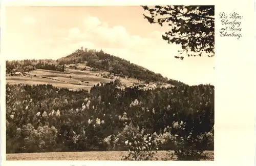 Ebersberg mit Ruine Rhön -708328