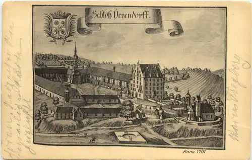 Schloss Degendorff anno 1701 -708508