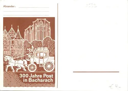 300 Jahre Post in Bacharach -708558