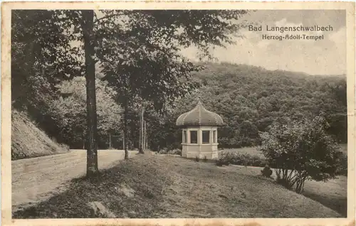 Bad Langenschwalbach - Herzog Adolf Tempel -708460