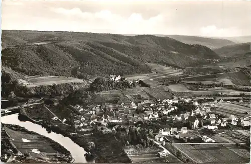 Blick vom Rotenfels auf Ebernburg -708600