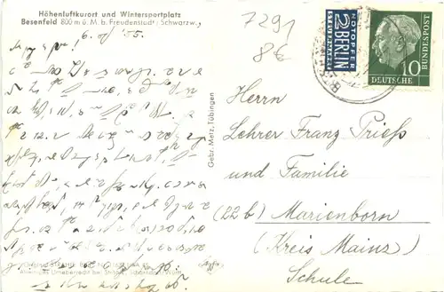 Besenfeld bei Freudenstadt -708944