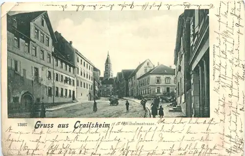 Gruss aus Crailsheim - Wilhelmsstrasse -708976