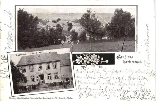 Gruss aus Breitenthal - Kr. Birkenfeld -709192