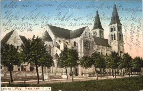 Landau Pfalz - Neue kath. Kirche -709388
