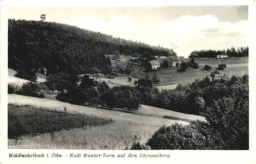 Waldmichelbach im Odenwald - Rudt Wünzer Turm -709552