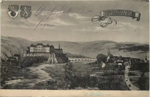 Saarbrücken um 1750 -709422