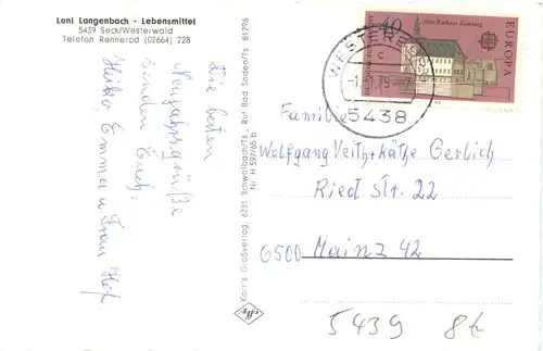 Gruss aus Seck Westerwald -709670