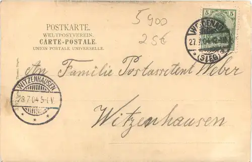 Siegen - Kaiserliches Postamt -709906