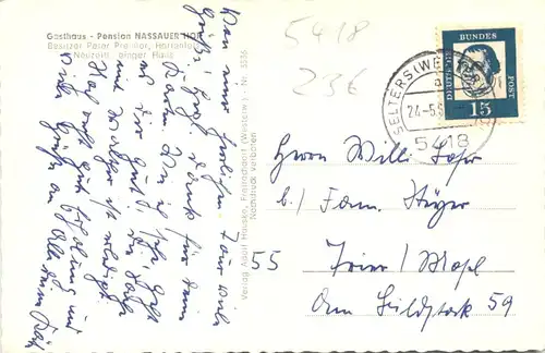 Gruss aus Hartenfels Westerwald -709864