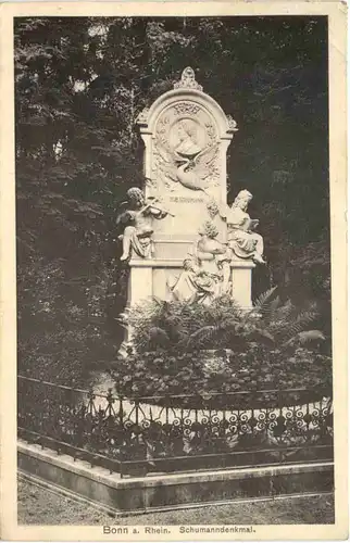 Bonn - Schumanndenkmal -710128