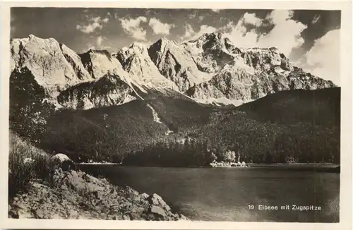 Eibsee mit Zugspitze -710030