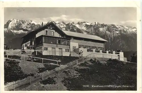 Wankhaus gegen Karwendel -710044