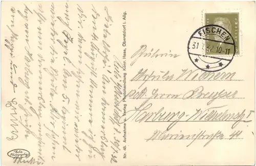 Nebelhornhaus mit Mädelegabelgruppe -710140