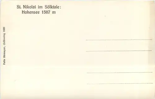 St. Nikolai im Sölktale -710170